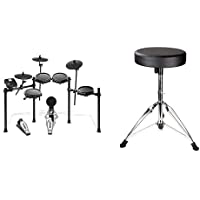 Los mejores  - Alesis Nitro Mesh KitBatería Electrónica Musical de 8 Piezas con Cabezales de Malla- Rack Aluminio- 385 Sonidos- 60…